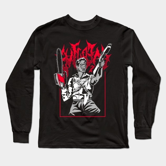 Deadite Metal Long Sleeve T-Shirt by Dicky